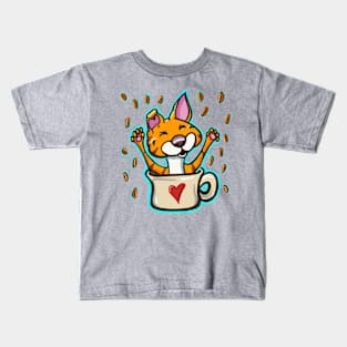 Coffee Cheer Kids T-Shirt